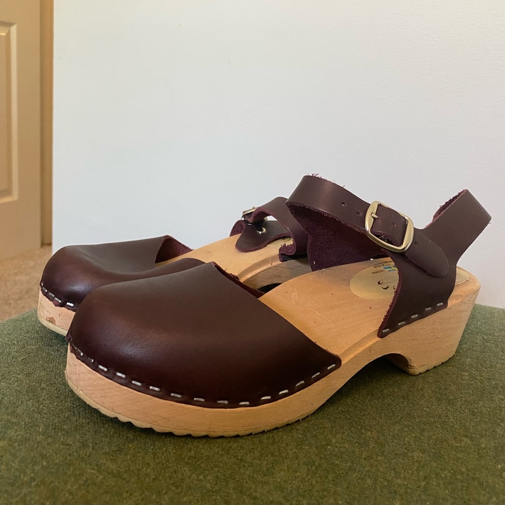 Lotta from Stockholm low wood clogs size 38 / 8